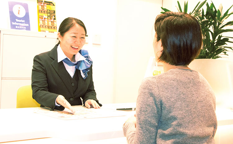 Concierge desk